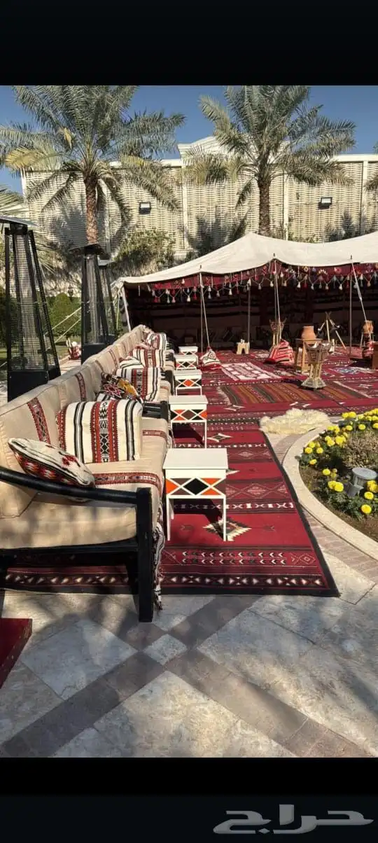 تاجير خيام واركان تراثيه وتنظيم التراث الشعبي والخيام وربي 7