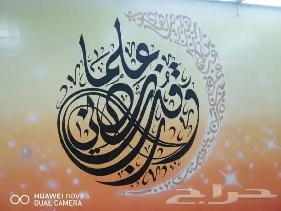 رسام وخطاط فنون 7