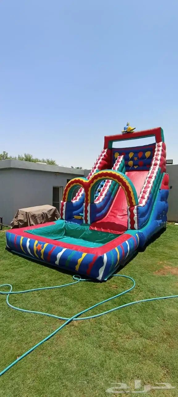 لتاحير نطيطات زحاليق مائيه ملعب صابوني 0