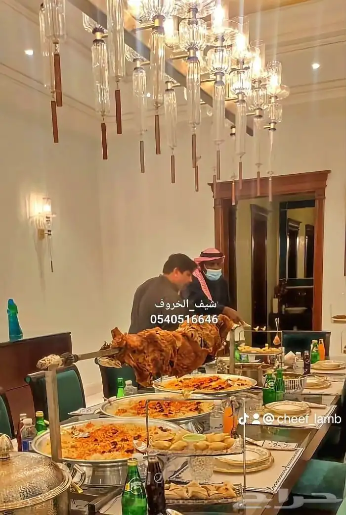 خروف مشوي الشرقيه و الرياض سيخ عثماني شيف الخروف المشوي 1