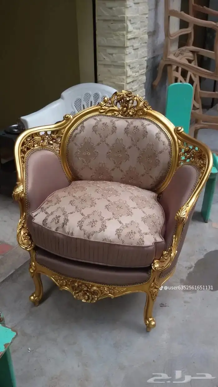 كنب مفروشات وأثاث ملكي شغل مصري 6