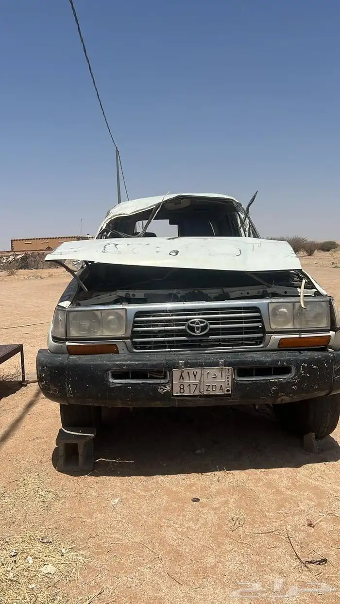 جيب تويوتا تشليح قطع غيار فقط 7