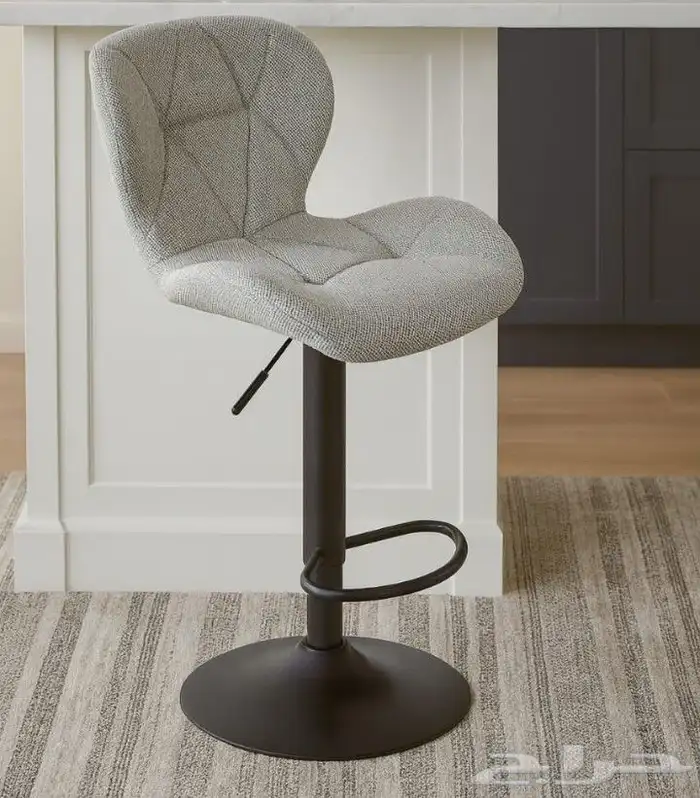 كراسي بار قماش كتان شكل جديد وأنيق يضيف لمسه لمنزلك 9