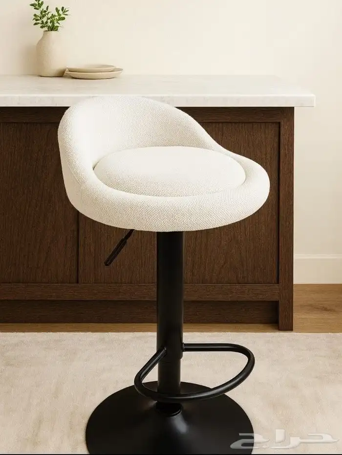 كراسي بار قماش كتان شكل جديد وأنيق يضيف لمسه لمنزلك 8