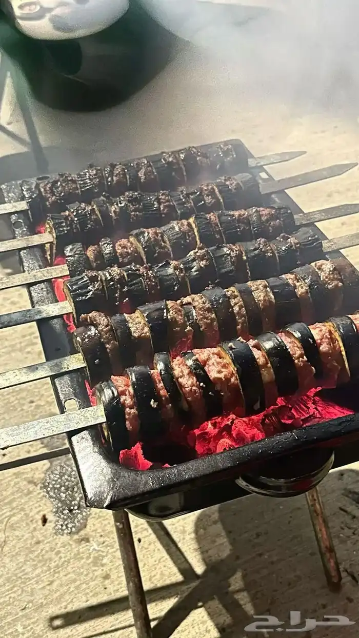 معلم مشويات خارجية مشاوي شواء مشوي دوار السعادة مقلقل حميس 4