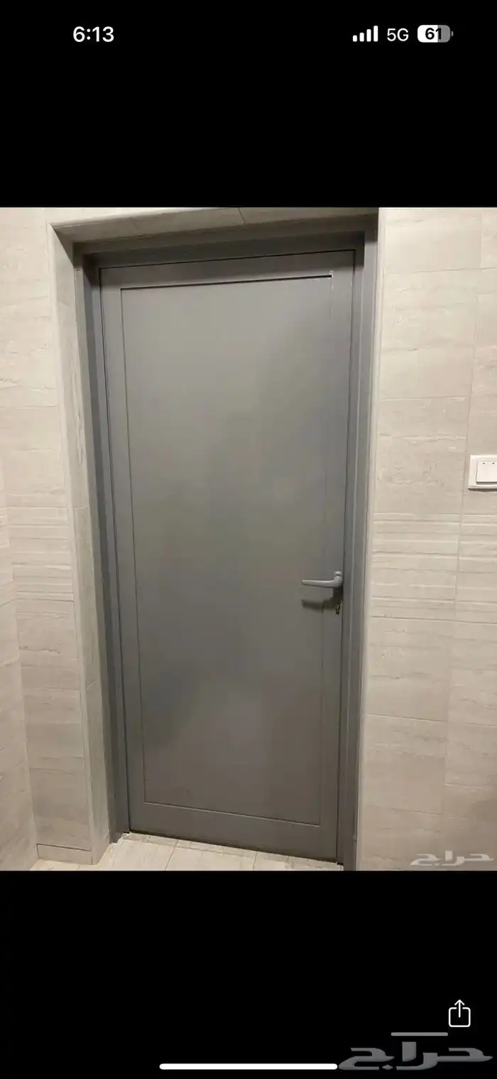 باب المنيوم دبل 3