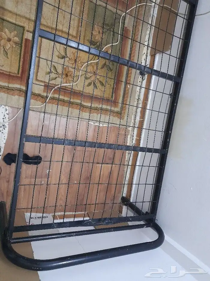 سرير حديد ومرتيه سست سوبر فوم استعمال نظللبيع  تواصل خاص 1