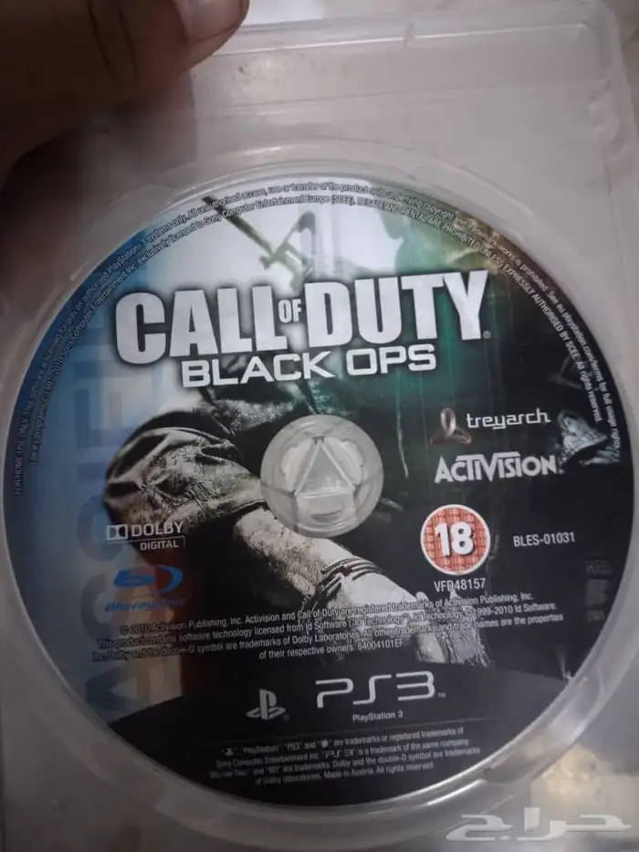 قرص لعبه كود كول اوف ديوتي بلاك اوبس سوني 3 0