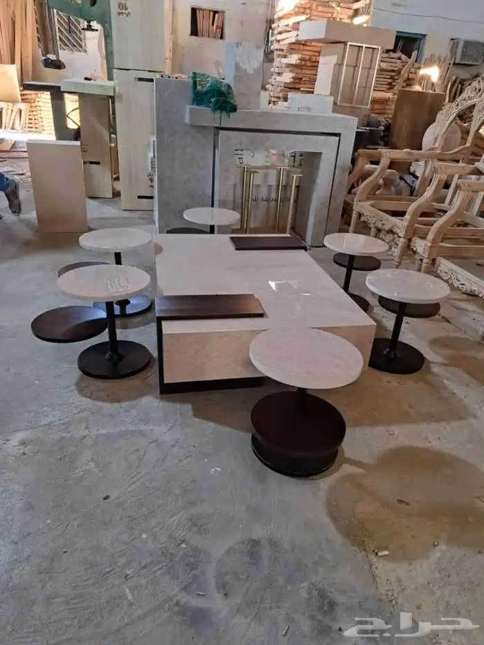 تفصيل جميع نوع طاولات حسب الطلب 6