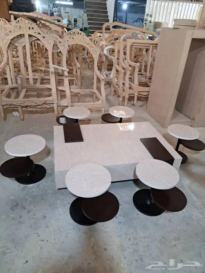 تفصيل جميع نوع طاولات حسب الطلب 5