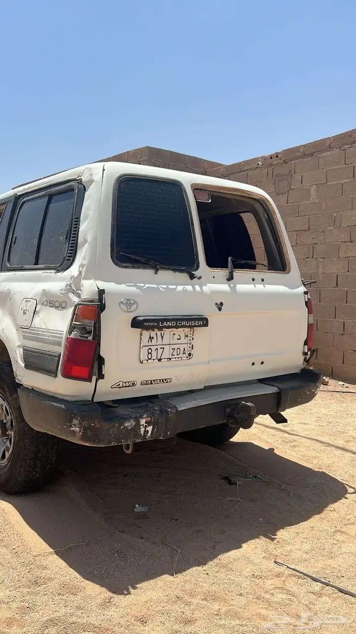 جيب تويوتا تشليح قطع غيار فقط 1