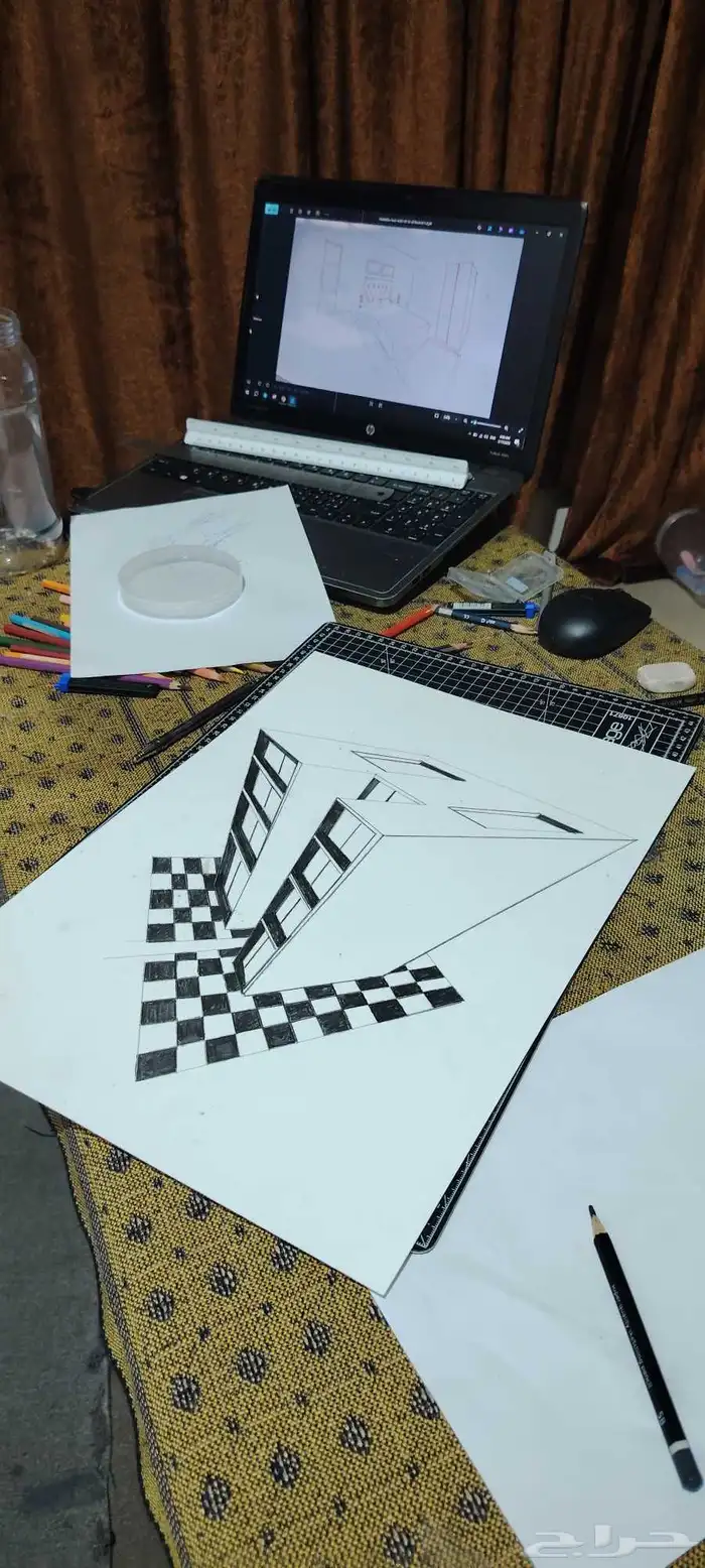 رسام ومعلم 7