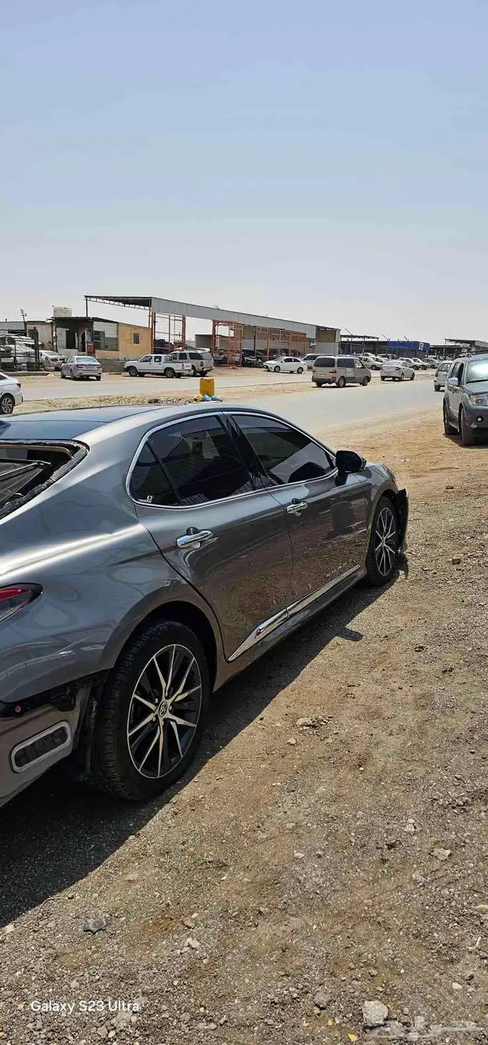 كامري مصدوم جراندي 2022 تشليح قطع غيار 1