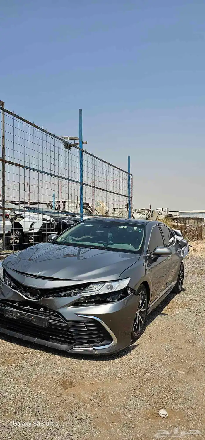 كامري مصدوم جراندي 2022 تشليح قطع غيار 4