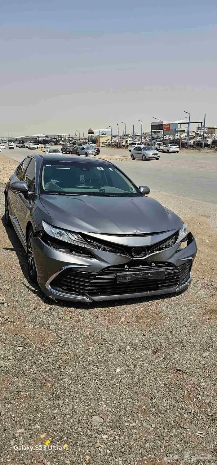 كامري مصدوم جراندي 2022 تشليح قطع غيار 2