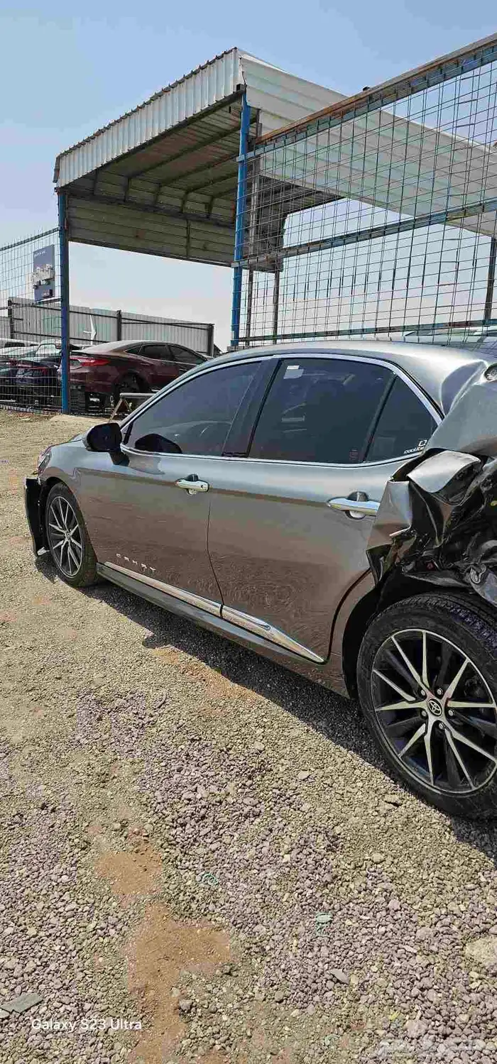 كامري مصدوم جراندي 2022 تشليح قطع غيار 0