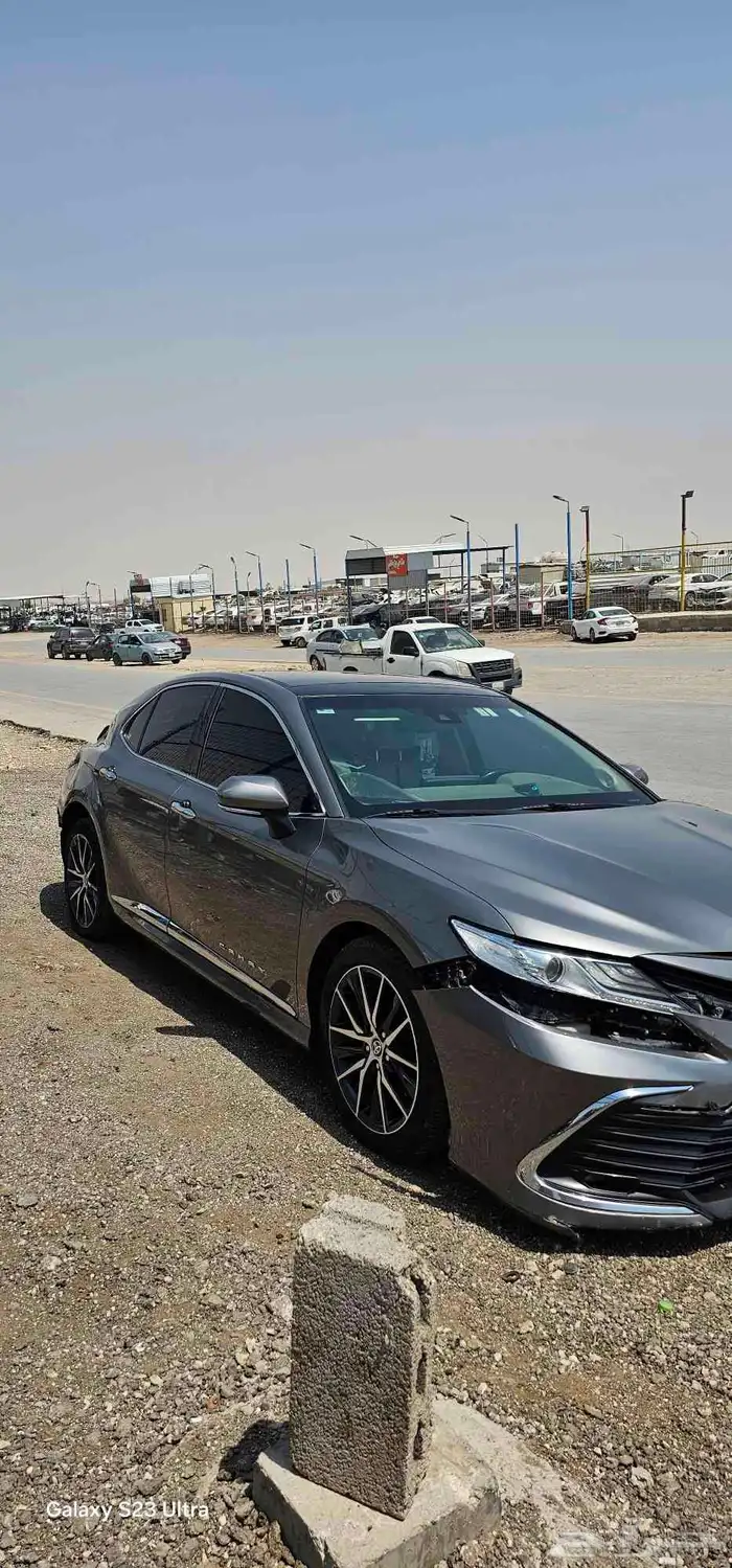 كامري مصدوم جراندي 2022 تشليح قطع غيار 3