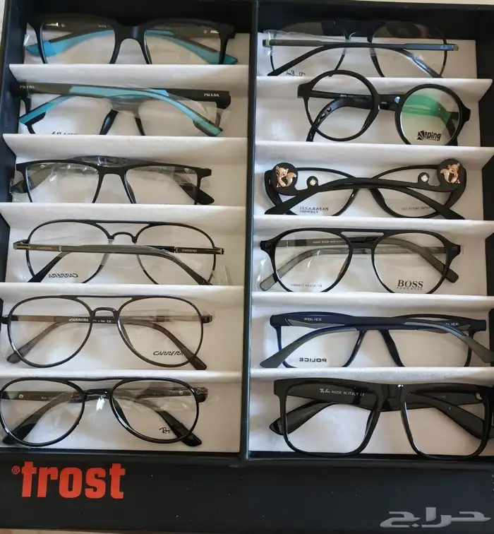 نظارات شمسية وطبية وإمكانية تركيب جميع انواع العدسات 0