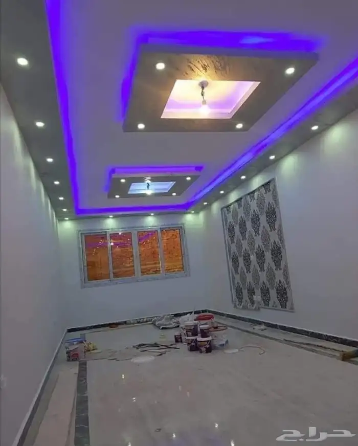 سمنت بورد خارجي وجهات وديكورات جبس بورد داخلي 17