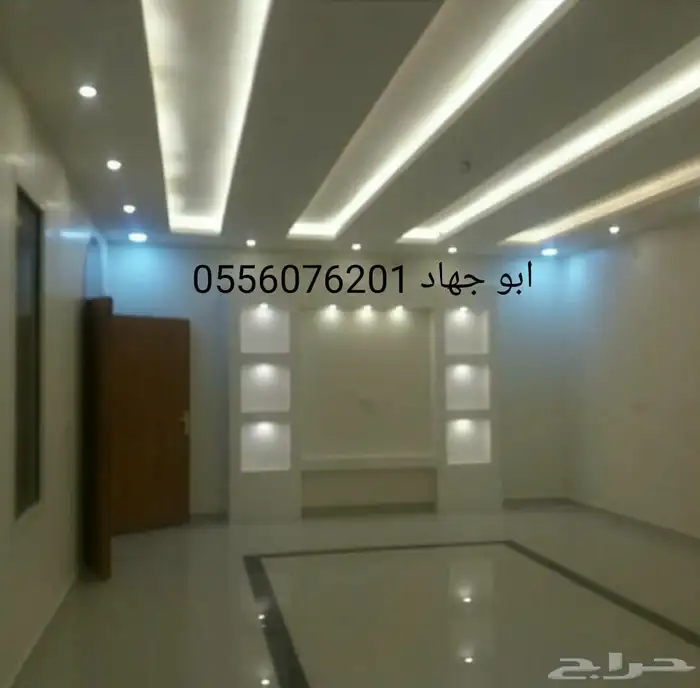 جبس بورد داخلي فوم بديل رخام جميع انواع الديكورات الجبس 4