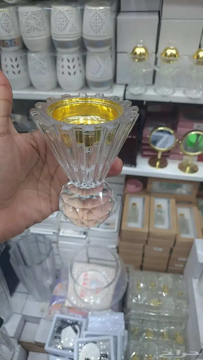 مباخر كريستال 8