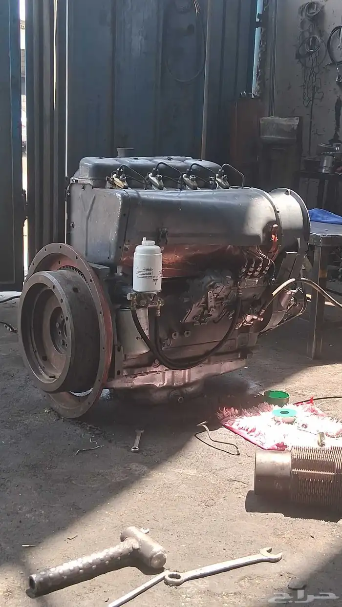 مكينه اربعه سلندر توضيب كامل 0