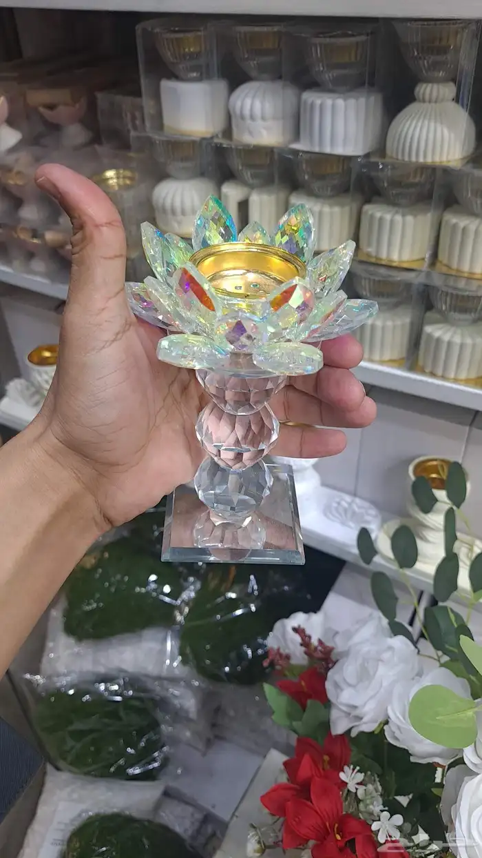 مباخر كريستال 6