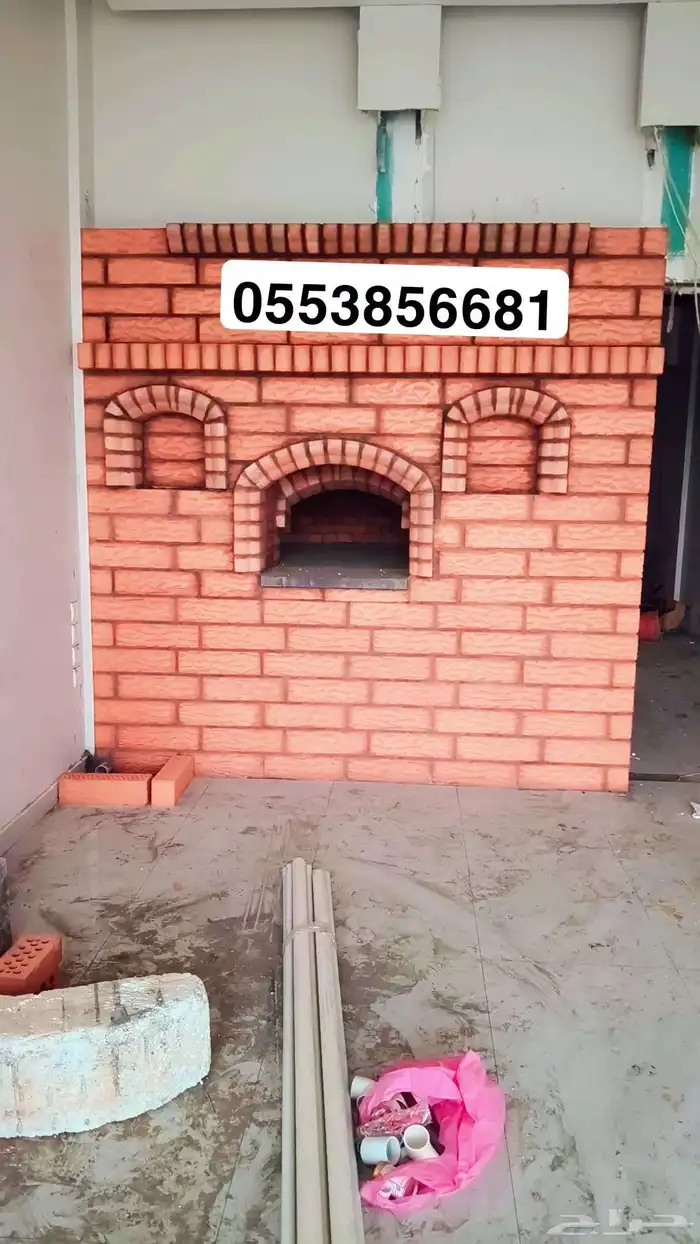 مشبات  شوايات طوب حراري  فورن معجنات بيزه  تنور فخار طوب حر 0