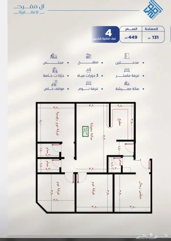 حي النزهه غرفتين وثلاث غرف وأربع غرف بأسعار تنافسية 3