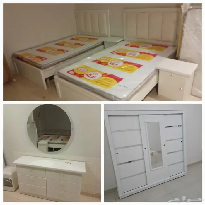 غرف نوم جديده نفرين وغرف اطفال جاهزة بسعر المصنع 2