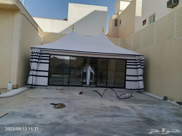 تفصيل الخيام ملكي وعادي ومظلات 0