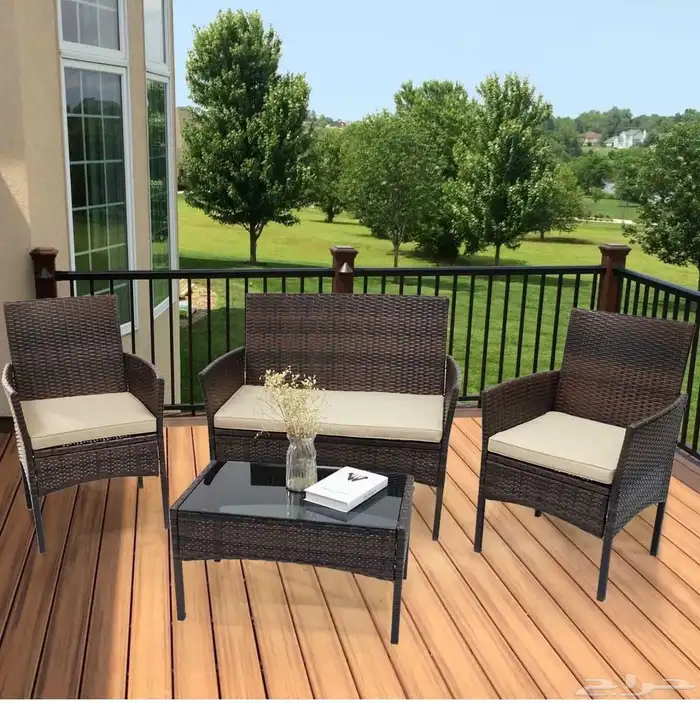 مظله ونافوره وشلال وبديل الخشب والعصب الارض والجدان 9