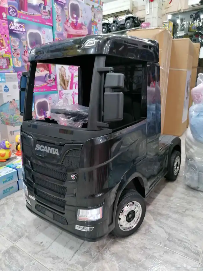 سيارة اطفال كهربائية تريله 0