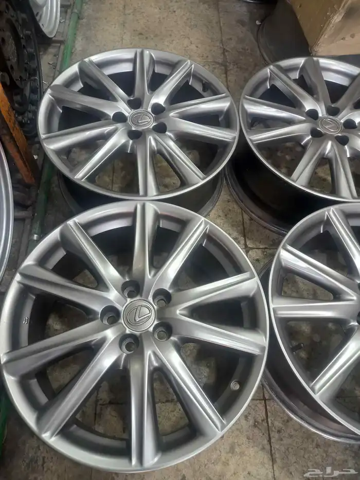 جنوط لكزس G S مقاس 19 أصلي وكاله موديل 2014 7