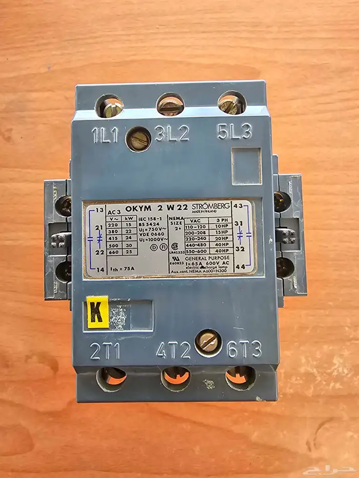StromBerg Contactor 65A   600 v 0
