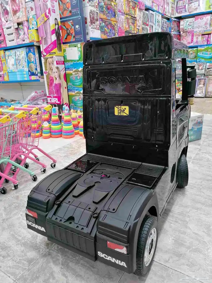 سيارة اطفال كهربائية تريله 4