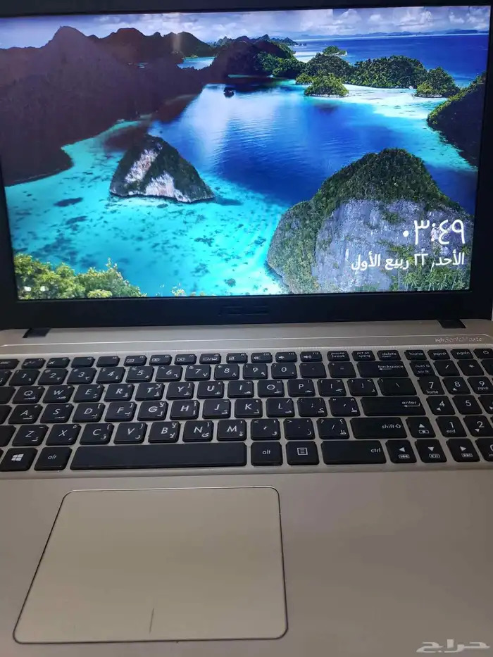 لابتوب ASUS مستعمل - اقتصادي ومناسب للدراسة   معالج  Intel 0