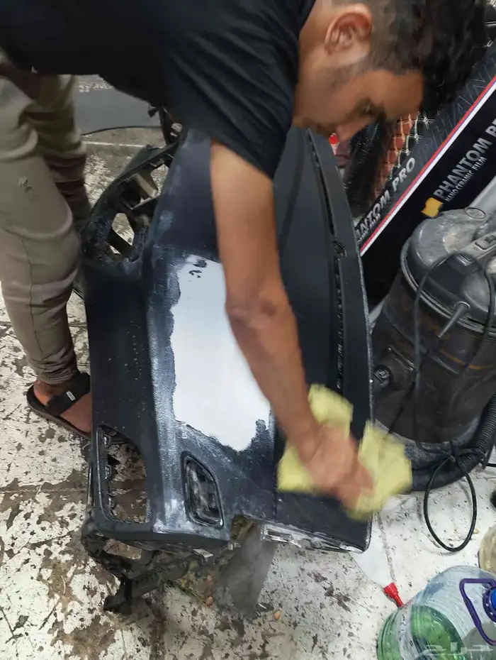 تصليح طبلون اكسنت بعد الحادث وخروج الإرباج مع تصليح الحزام 4