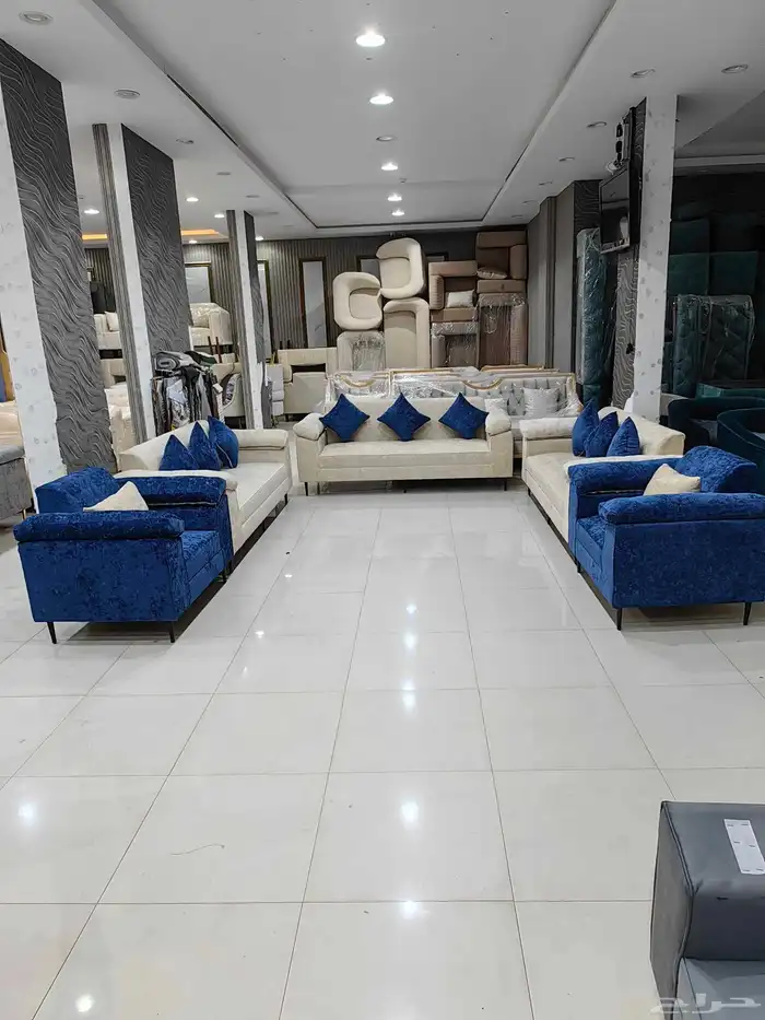 كنب تفصيل وجاهز حسب الطلب وستائر 9