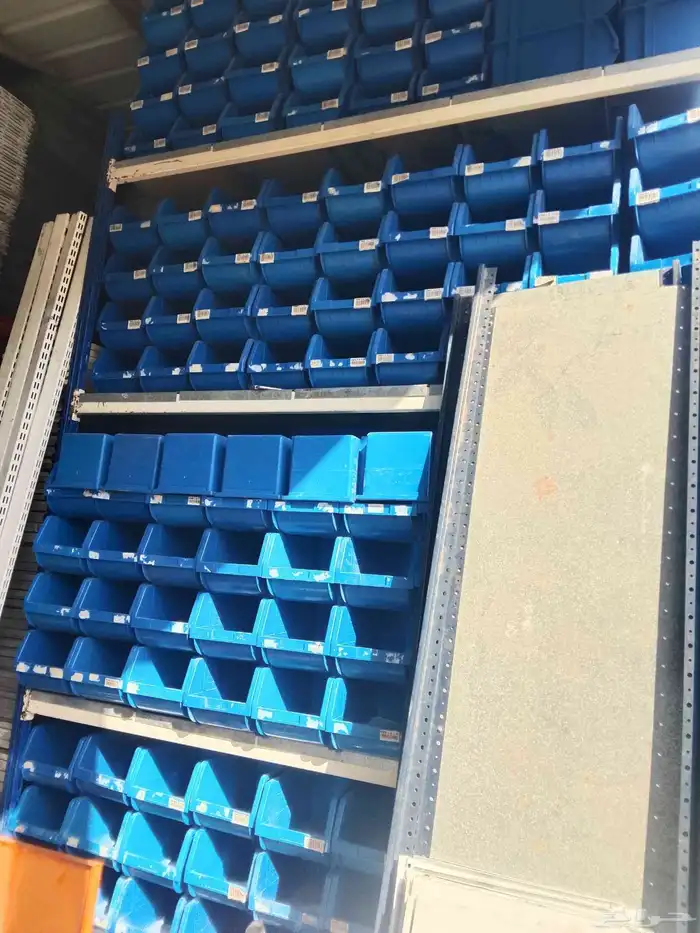 رفوف تخزين مستودعات ارفف منزليه علب بلاستيك رفوف سوبر بقاله 8