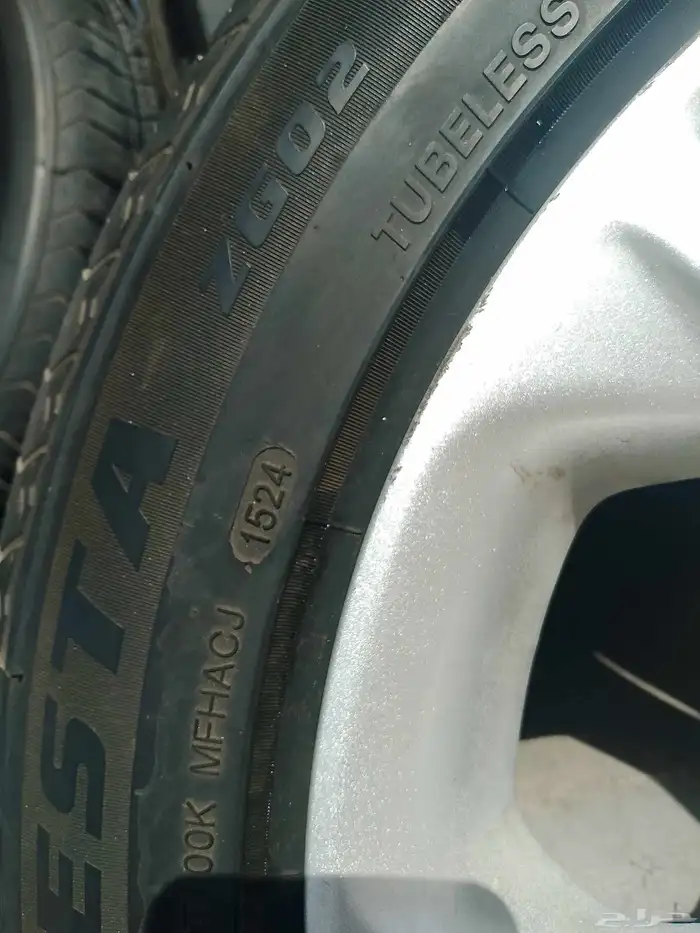 جنوط تورس موديل2017 مقاس18 اصلي وكاله معى الكفرات تايلندي 4