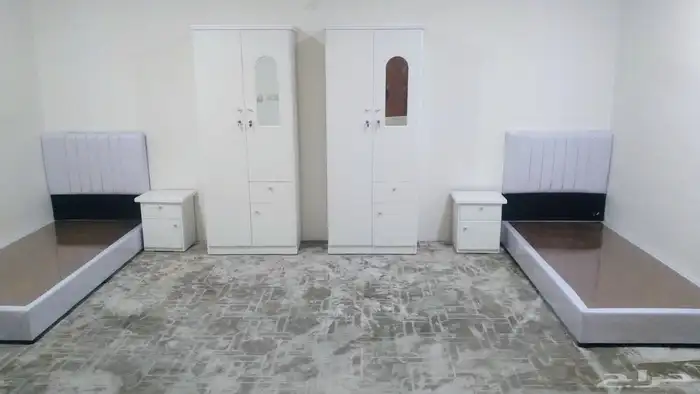 تجهيز سكن عمال سراير حديد دورين مراتب جمله 12