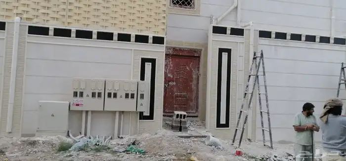 لياسة ملونة بديل الحجر عمال بإتقانه وانجاز 0