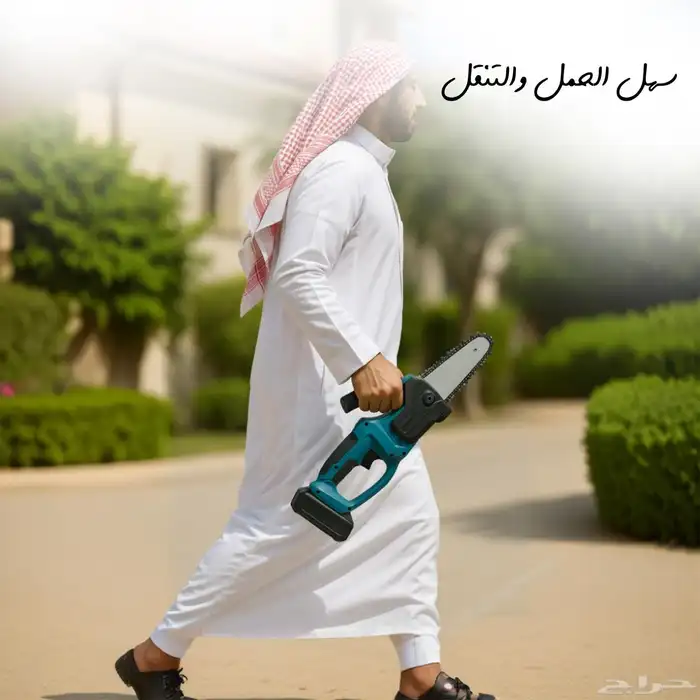 المنشار المتنقل الكهربائي 12 بوصة بطارية قوية 5