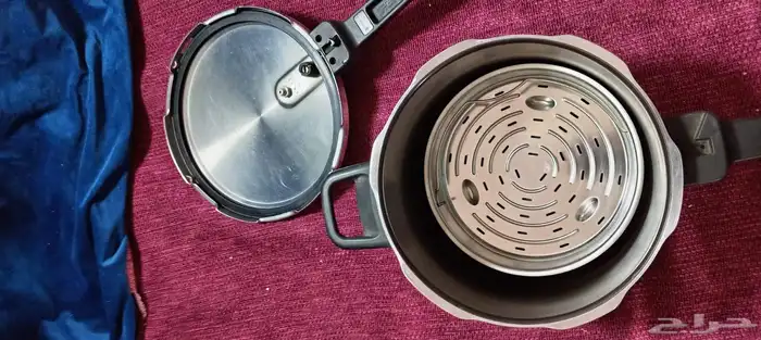 قدور ضغط فرنسيه اصدار قديييم مع أواني ستيل 10