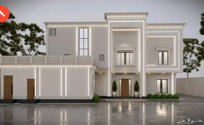 تصميم تنفيذ واجهات حجر مودرن ونيو كلاسك ننفذ نصمم 2