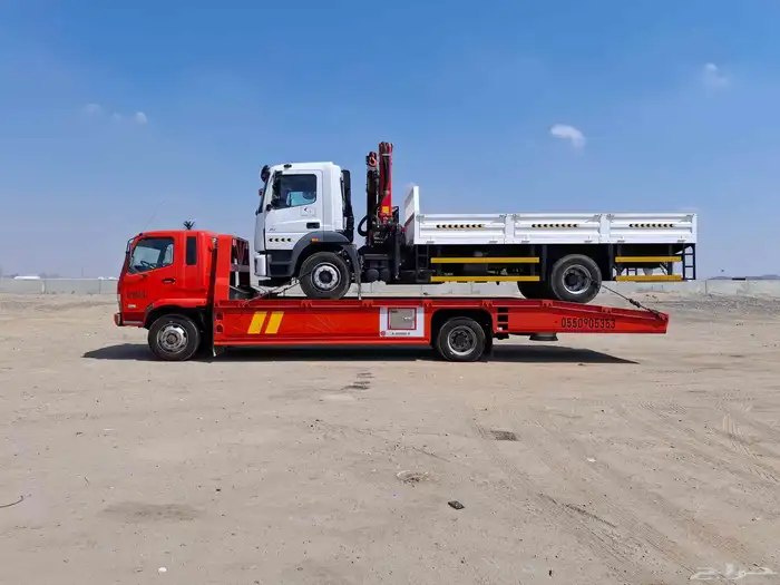 للبيع سطحه لوري شاص طويل فوزو 14طن 7