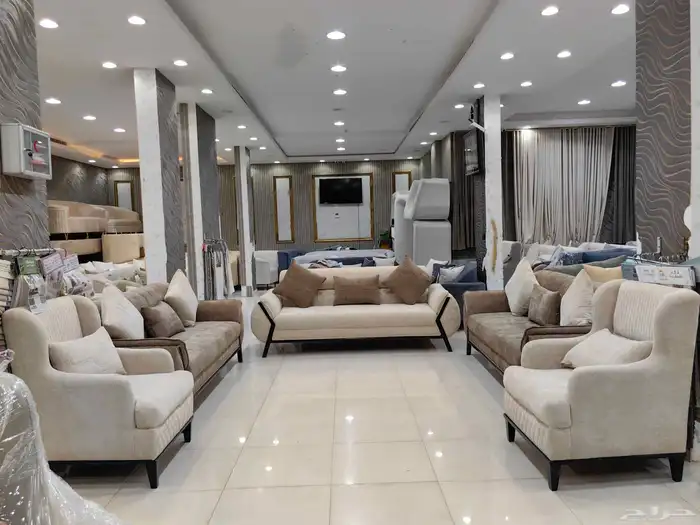 كنب تفصيل وجاهز حسب الطلب وستائر 1