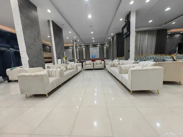 كنب تفصيل وجاهز حسب الطلب وستائر 6