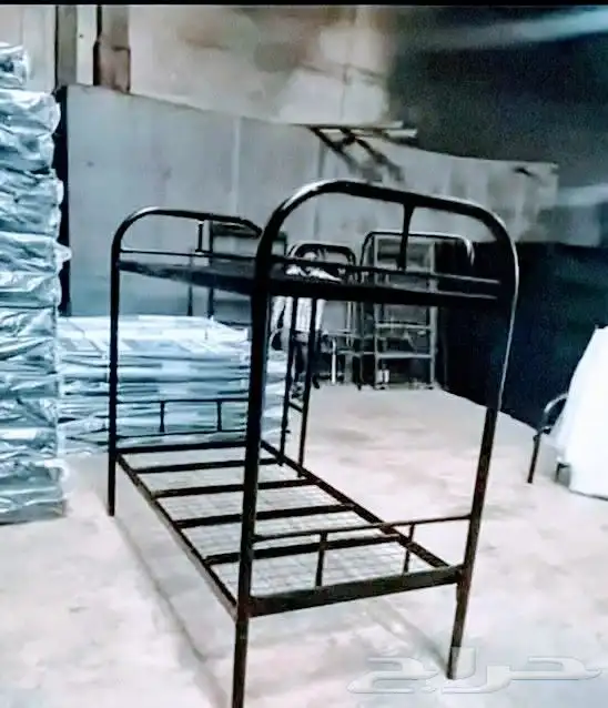 تجهيز سكن عمال سراير حديد دورين مراتب جمله 0